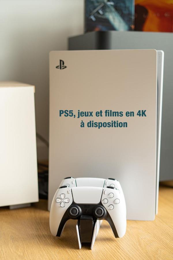 Capsule Nature & Photos - Jacuzzi - Netflix & Home Cinema - Ps5 & Jeu Thun-Saint-Martin Exterior photo